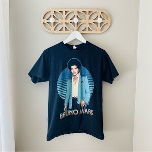 Bruno Mars 'The Moonshine Jungle' 2013 Tour Tee Shirt Black Sz Medium